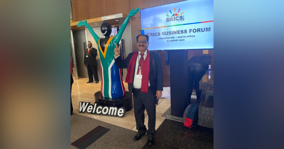Dr Anil Kumar attends the 10th Historical BRICS Business Forum